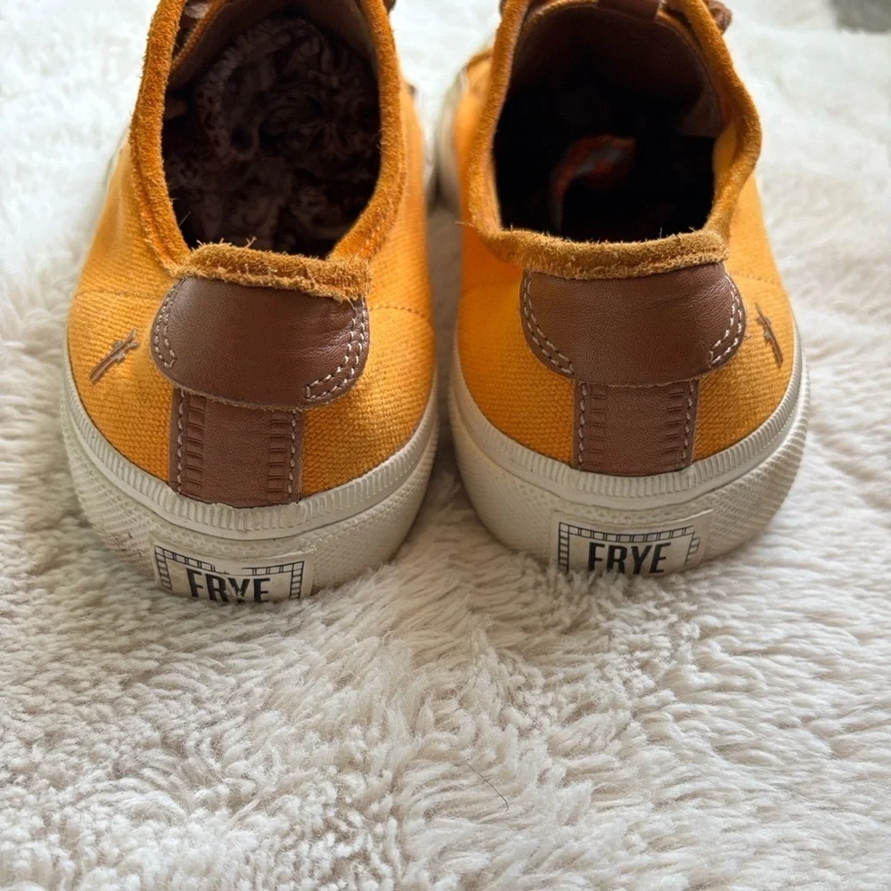 Frye men ludlow canvas shoes size 9